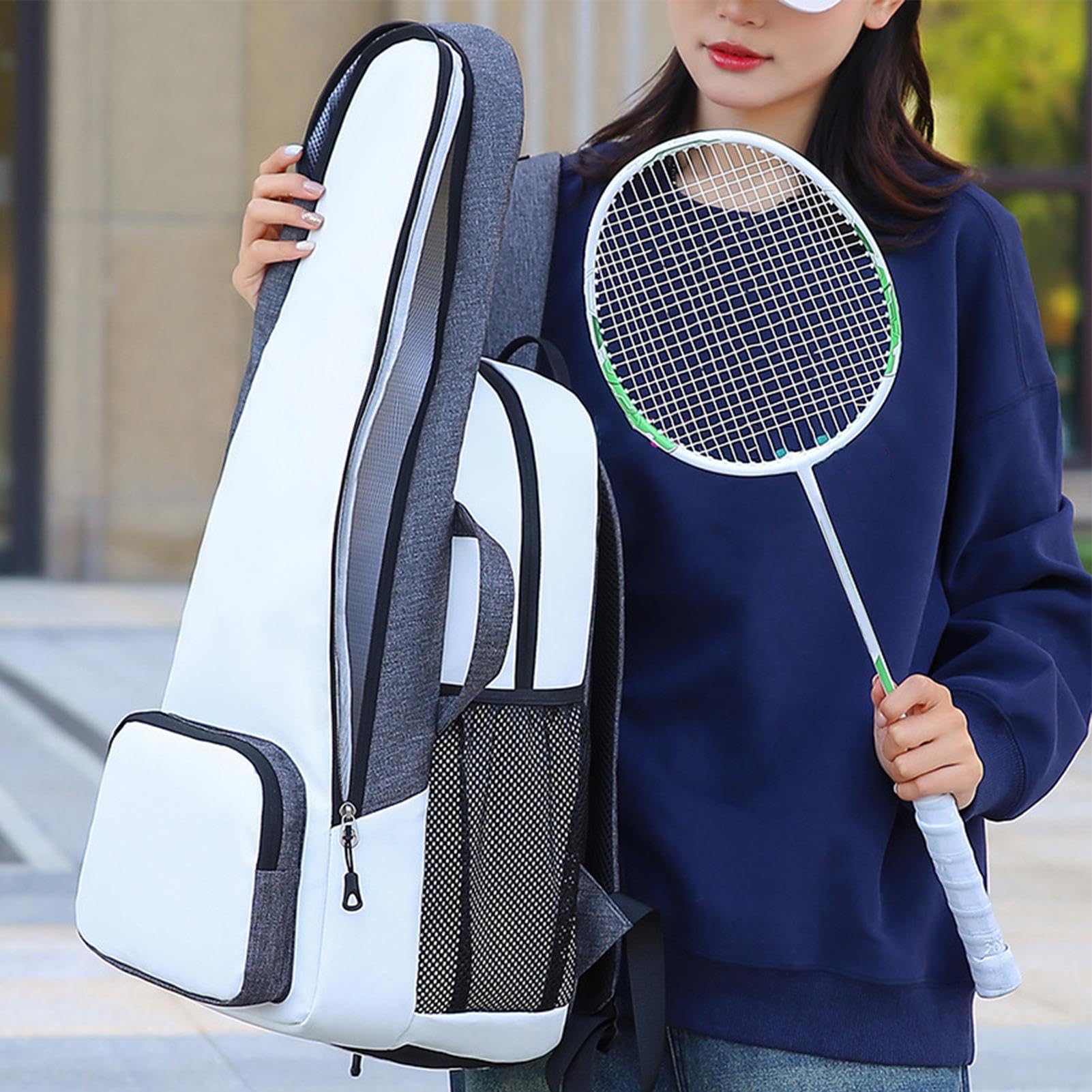 Torba Na Rakiety Tenisowe Torba Sportowa Do Sprzętu Pickleball, Ochraniacze | Torba duffel na sprzęt tenisowy Dla Rodziny I Przyjaciół Tenis Przechowywanie Organizer Duffle Buty