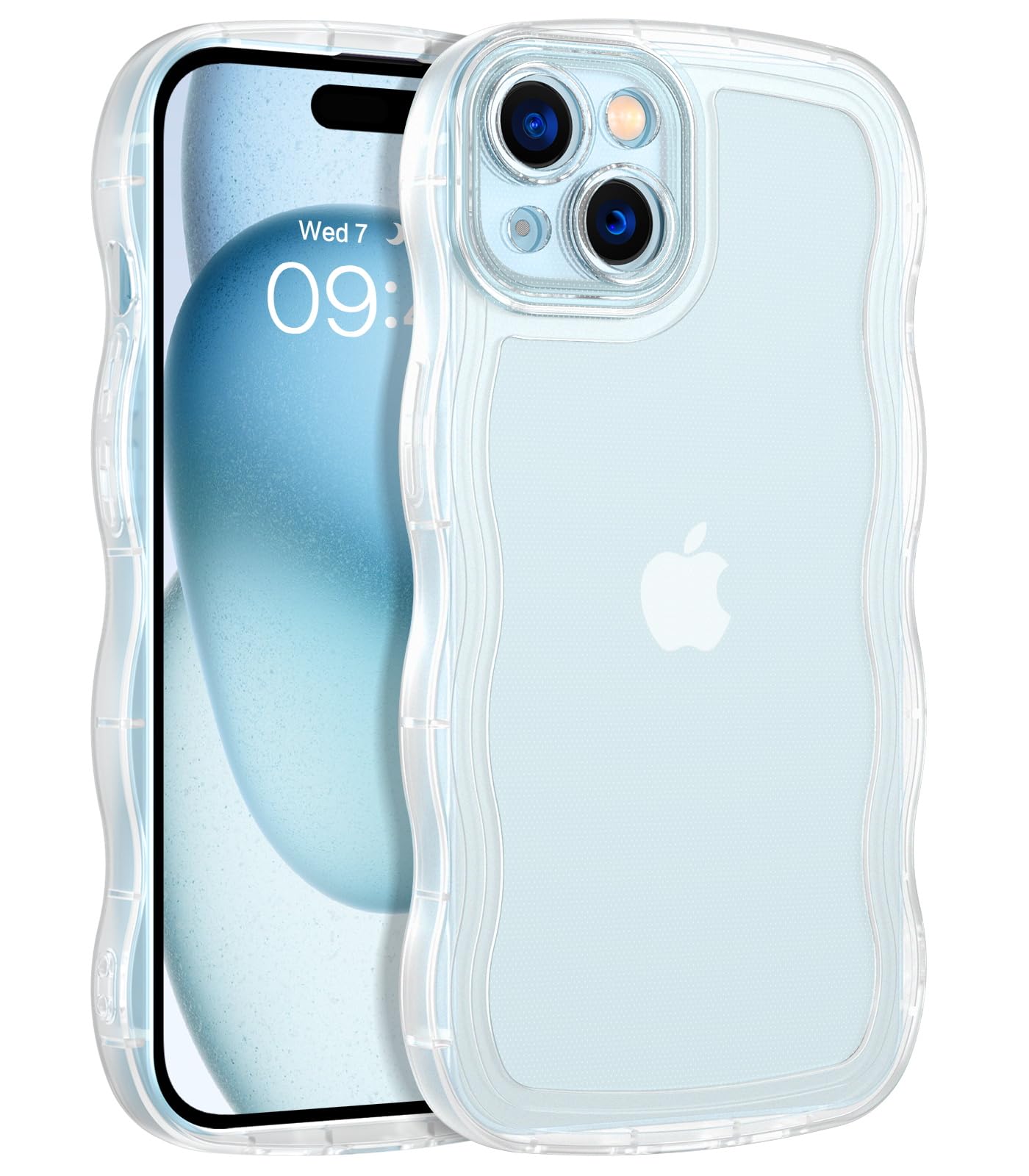 Amazon.co.jp: BENTOBEN iPhone 15 ケース クリア TPU 韓国 可愛い 
