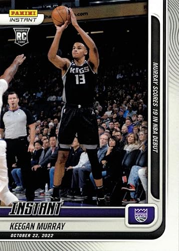 2022-23 Panini Instant Basketball 14 Keegan Murray Rookie Card Kings - Only 364 made