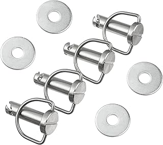 Harley Saddlebag Mounting Pin Bolts/Motorcycle Saddle Bag Fasteners Pins Fits for Harley Davidson Touring Softail Road King Electra Street Glide All Year