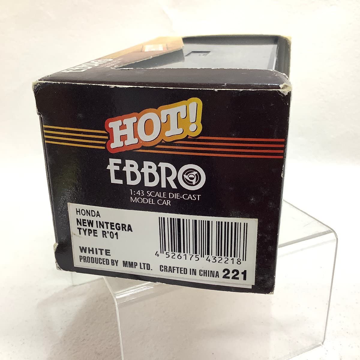 Amazon | 1/43 EBBRO エブロ HONDA INTEGRA Type R'01 ホワイト 3000個