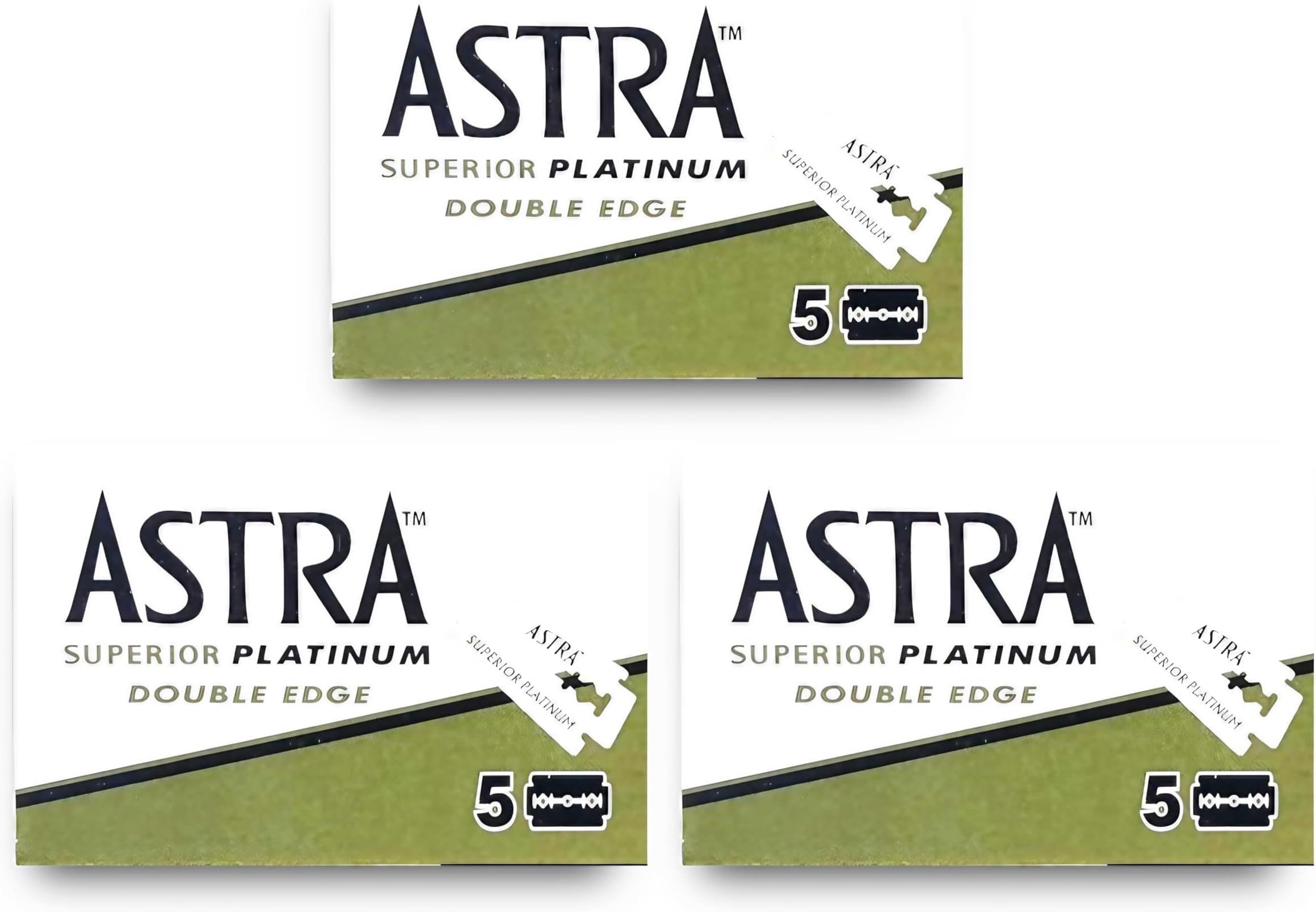 Amazon.com: Astra Superior Premium Platinum Double Edge Safety Razor ...