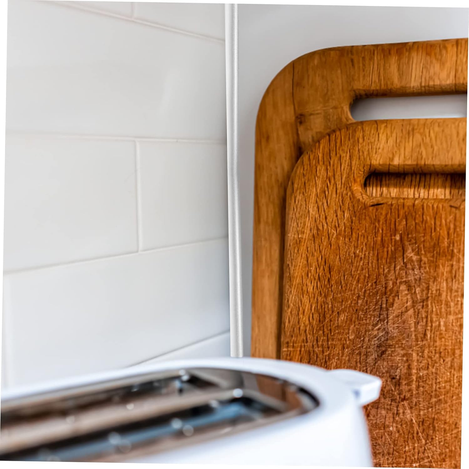 BESTonZON Peel and Stick Wall Molding Trim Self-Adhesive Caulk Strip Flexible for Ceiling Edge Wall Corner