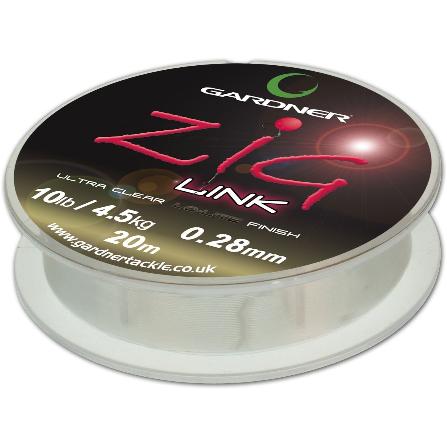 GARDNER ZIG LINK 12lb (5.4kg) CLEAR