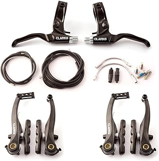 Clarks V-Brake Set Alloy Complete Replacement Front & Rear MTB BMX Kids Bikes