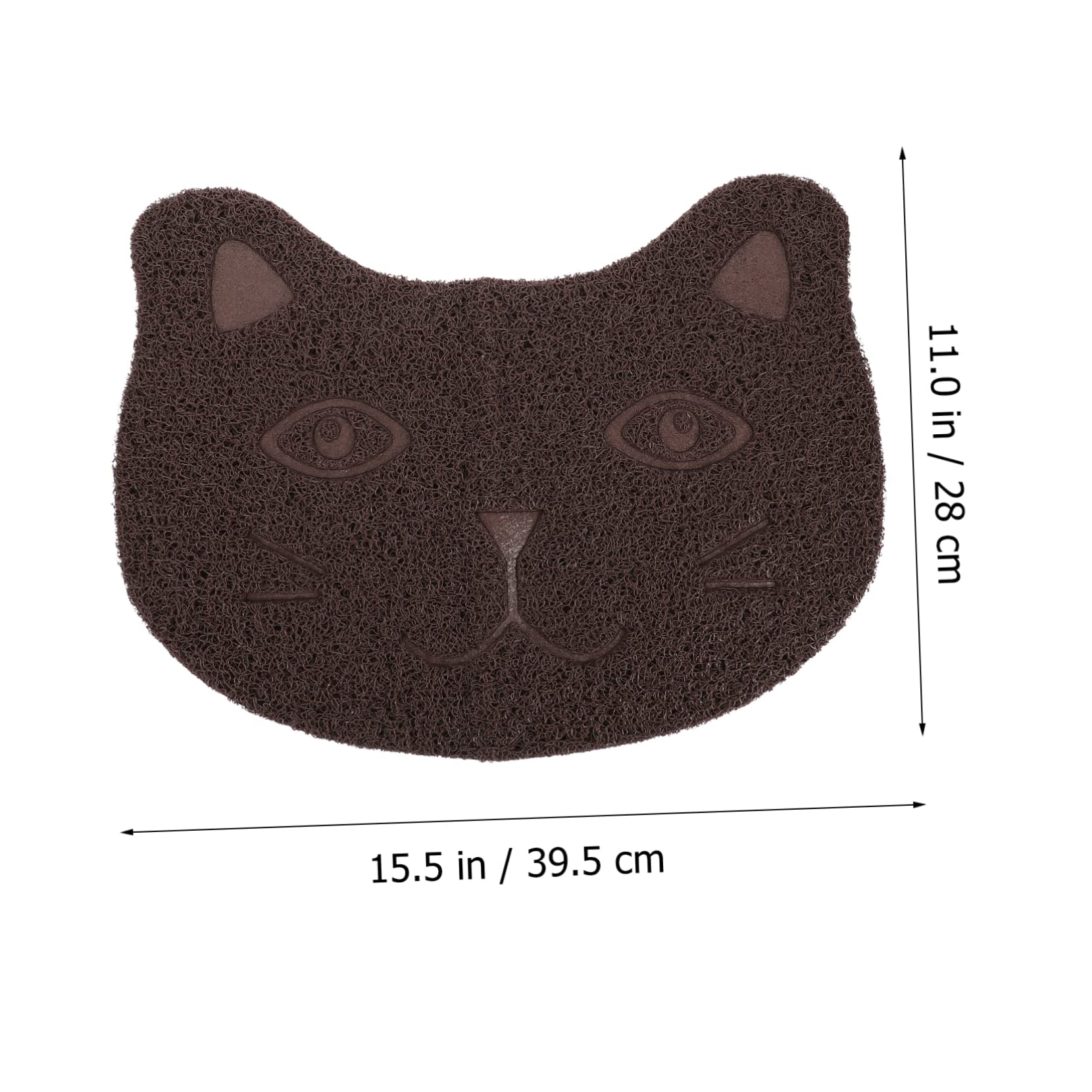 Sosoport 2 Sätze Katzenstreu Matte Katzentrainingsband Welpen Pads Katzenspielzeug Katzenstreu Fangmatte Katzenhängematte Katzenstreu Groß Kratzmatte Für Katzen Pvc 2 Stück * 2