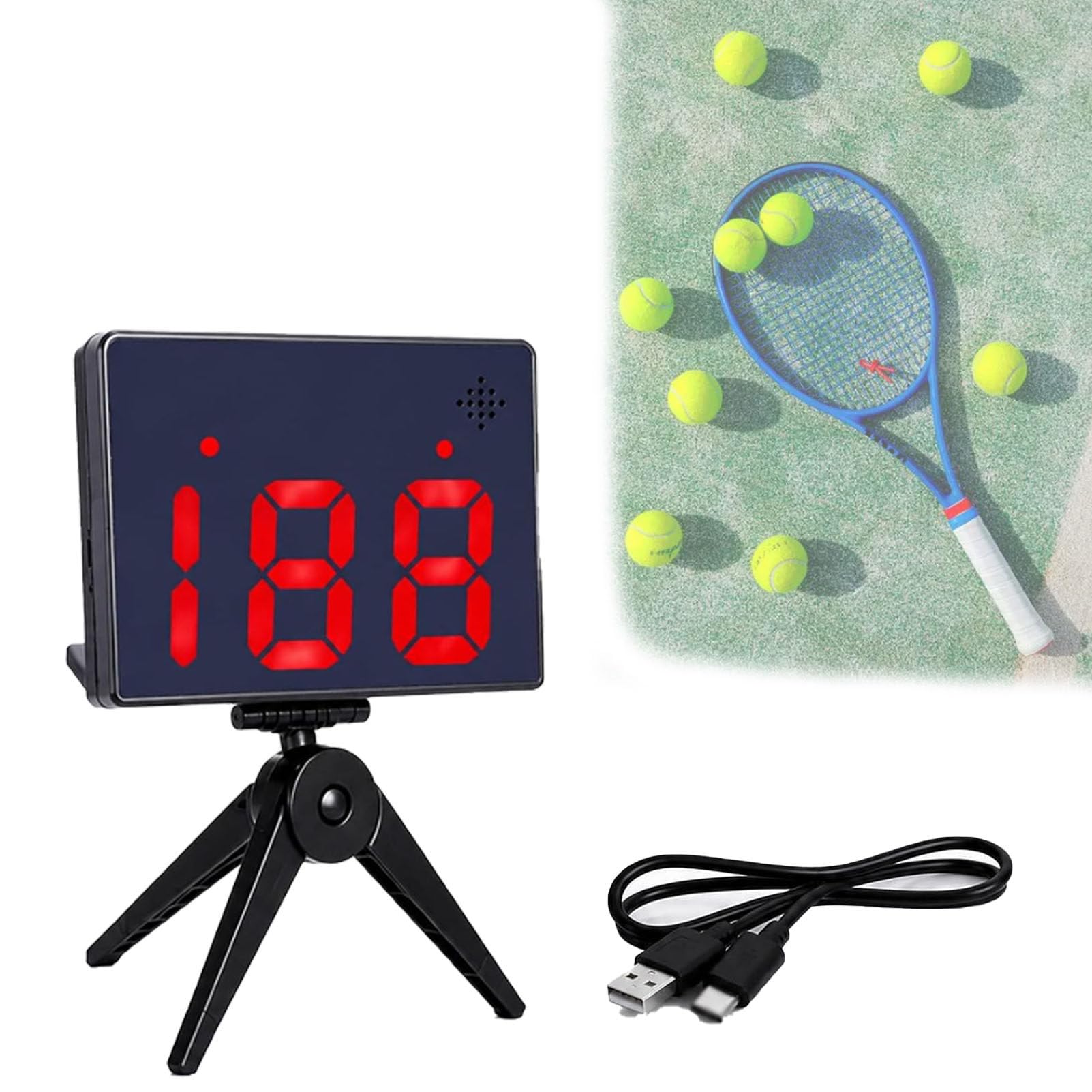 Radar Profesional de Velocidad de béisbol con Pantalla LED