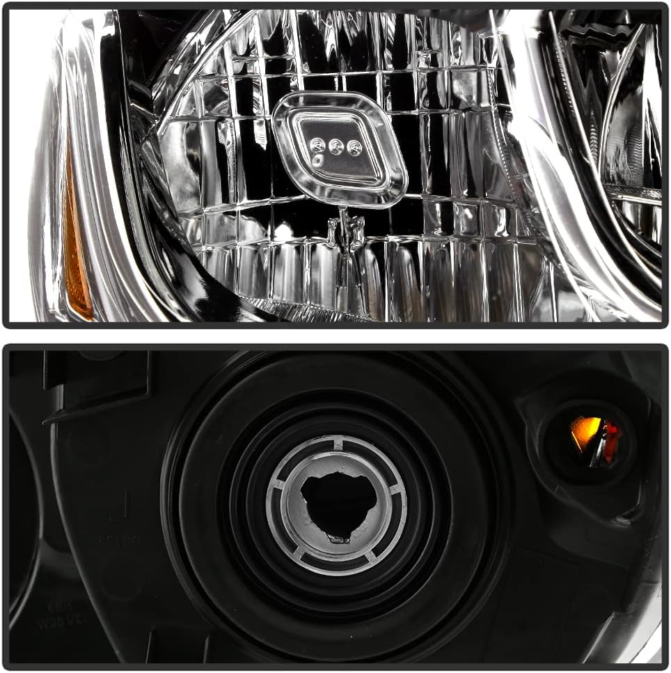 ACANII - For 2013 2014 2015 2016 Nissan Pathfinder Factory Style Chrome Headlight Headlamp Replacement Passenger Side