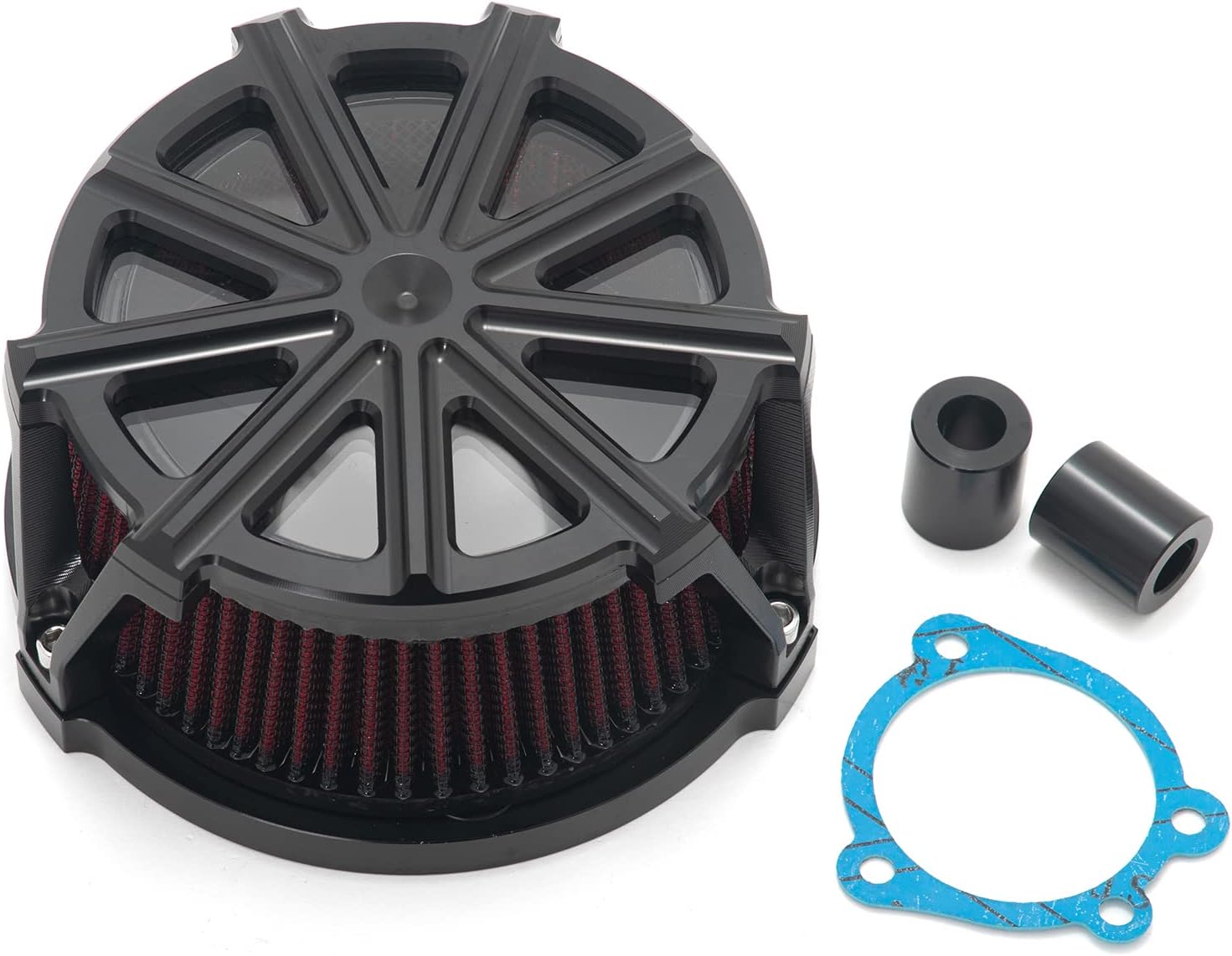 TARAZON Motorcycle Air Filter Cleaner Kit for Harley Davidson 1991up Sportster 883/