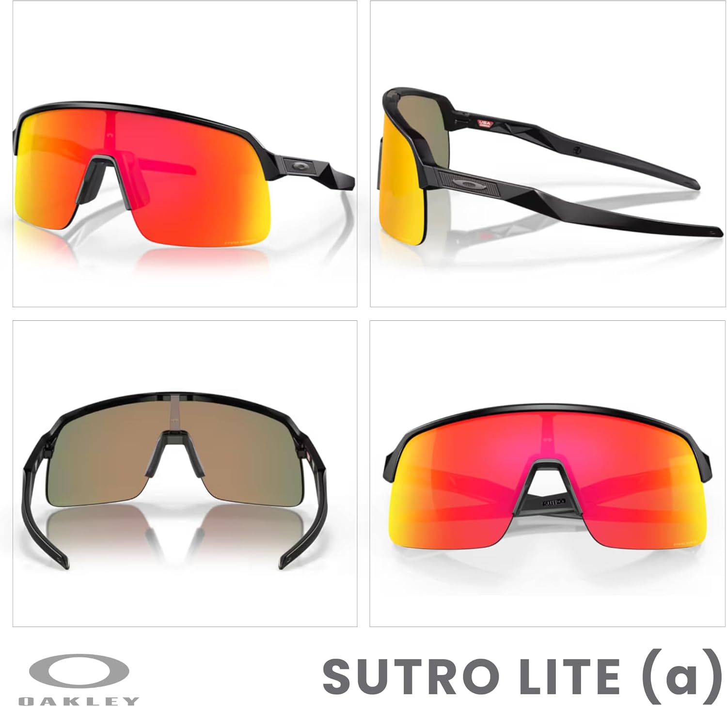 Oakley Sutro Lite (a) OO9463A Shield Sunglasses for Men+ Bundle Accessory Leash Kit, Microfiber Pouch - Image 3