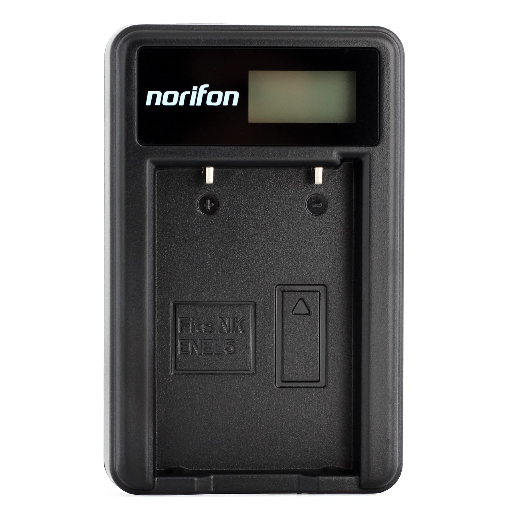 Norifon EN-EL5 LCD USB Charger for Nikon Coolpix 3700, 4200, 5200, 5900, 7900, P100, P3, P4, P500, P5000, P510, P5100, P520, P6000, P80, P90, S10