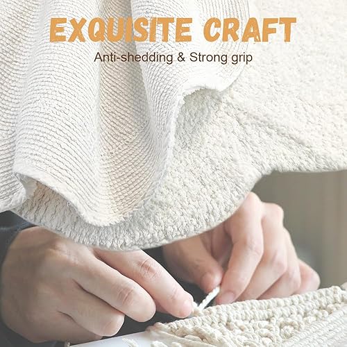 Miniatura 4 de Alfombras de área para niños, alfombra de gateo de bebé con forma de nube, habitación del bebé, suave algodón puro, felpa de lujo, alfombra