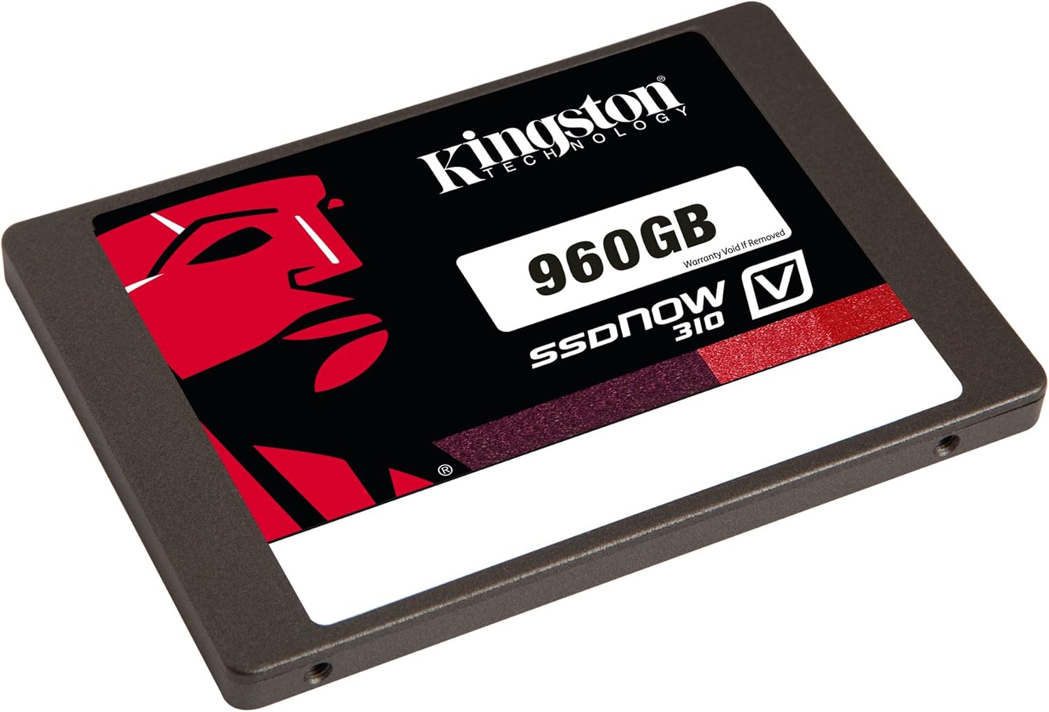 Kingston Digital 960GB SSDNow V310 SATA 3 2.5 (7mm height) Solid State Drive (SV310S37A/960G)