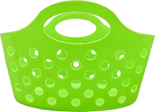 Miniatura 6 de Cesta multicolor surtida con asas 3ct