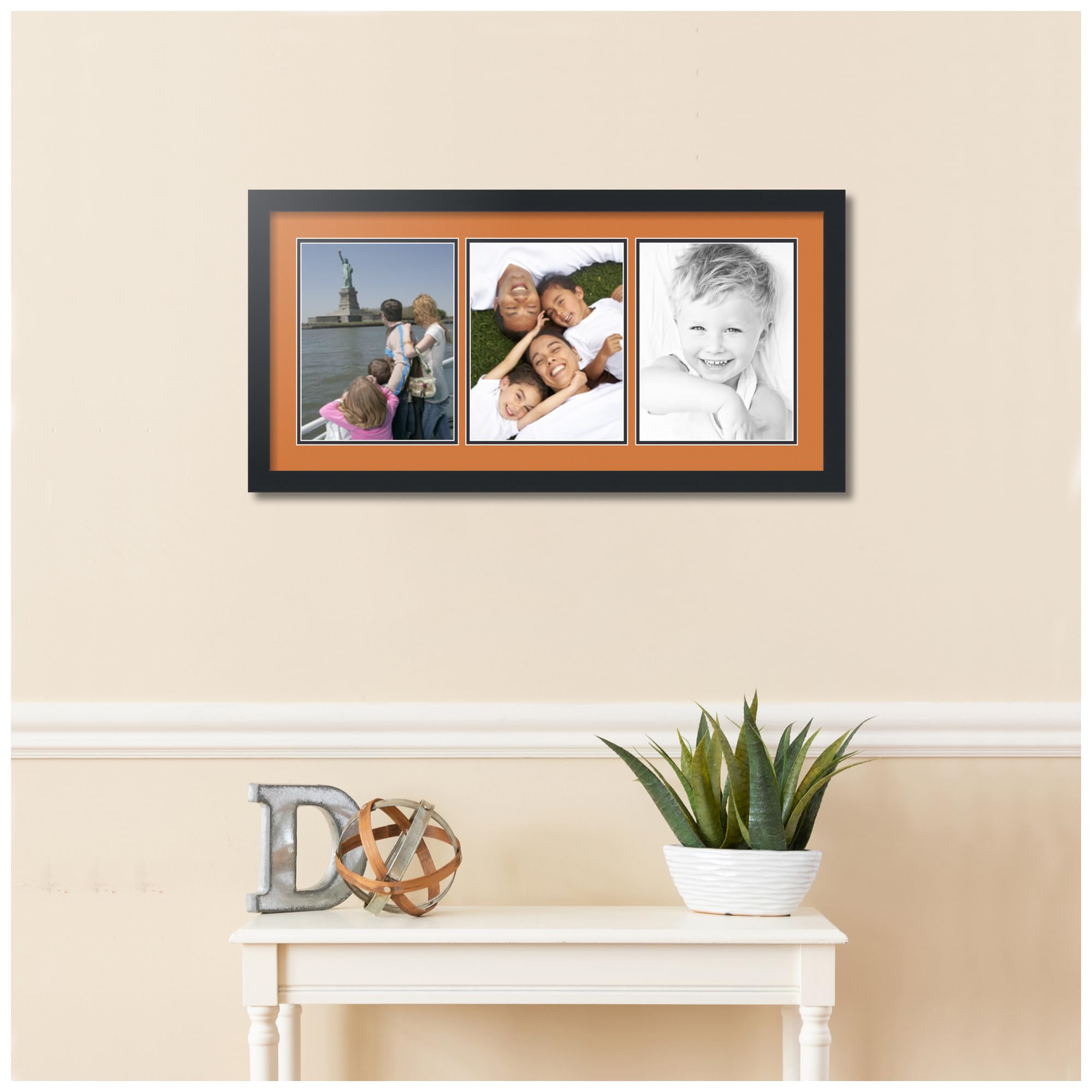 Amazon.co.jp: ArtToFrames アルファベット写真用額縁 12x18インチの