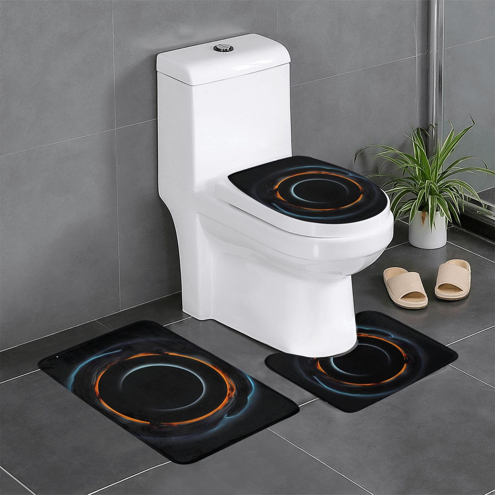 Tapis de salle de bain antidérapants pour éviter les glissades au lavabo