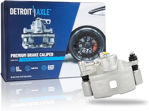 Miniatura 61 de Detroit Axle - Pinza de freno delantera derecha con soporte de repuesto para Chevrolet Equinox Captiva Sport Pontiac Torrent Saturn Vue Suzuki XL-7
