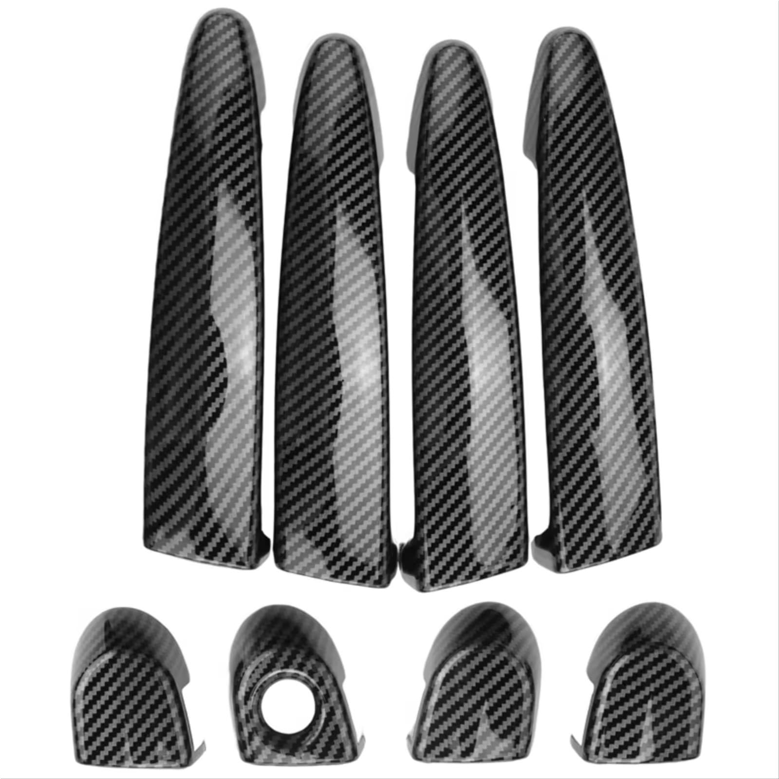 FVOIRSS Outer Door Handle Compatible with BMW M4 F82 F83 2014 2015 2016 2017 2018 2019 Car Exterior Door Handle Cover Decoration Sticker Styling Replacement