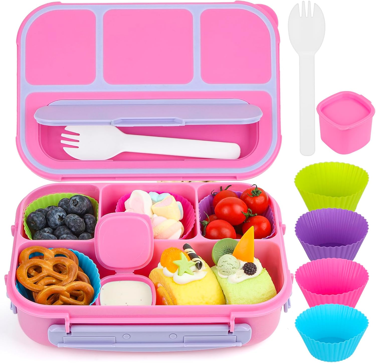 Bento Lunch Box Adult Lunch Box, Bento Box for Kids, Lunch Containers