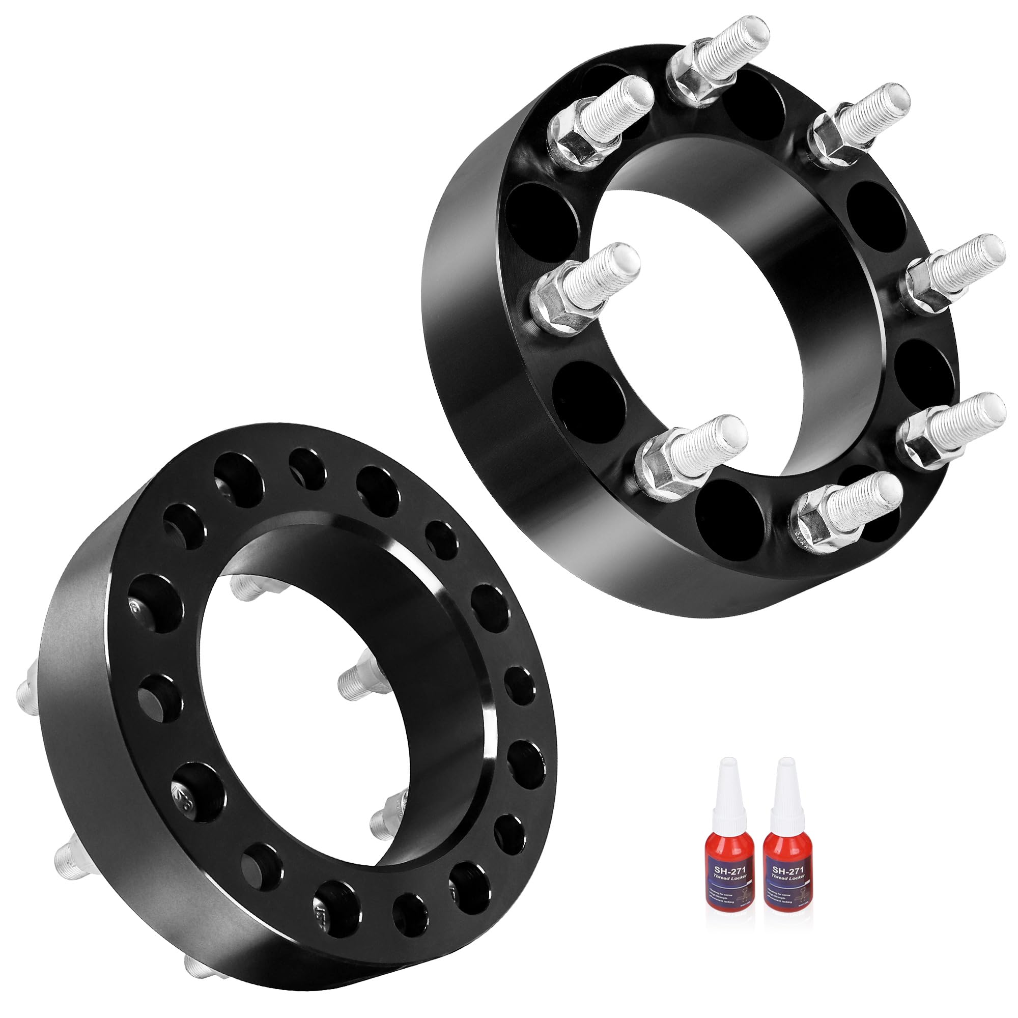Richeer 2 inch 8x6.5 Wheel Spacers - ram 2500 wheel spacers