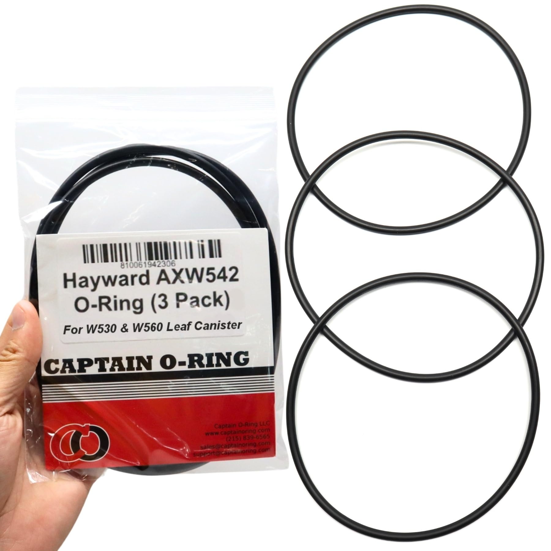 Amazon.com: Captain O-Ring – Replacement AXW542 Lid O-Rings for