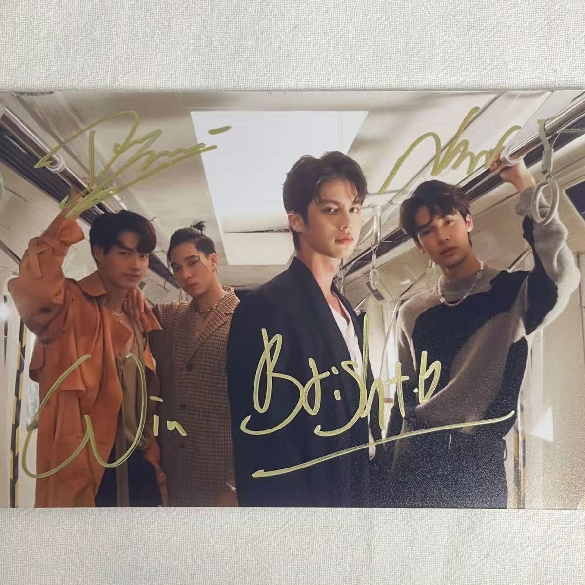 Thai Drama Meteor Garden F4 bright win dew nani personally signed
