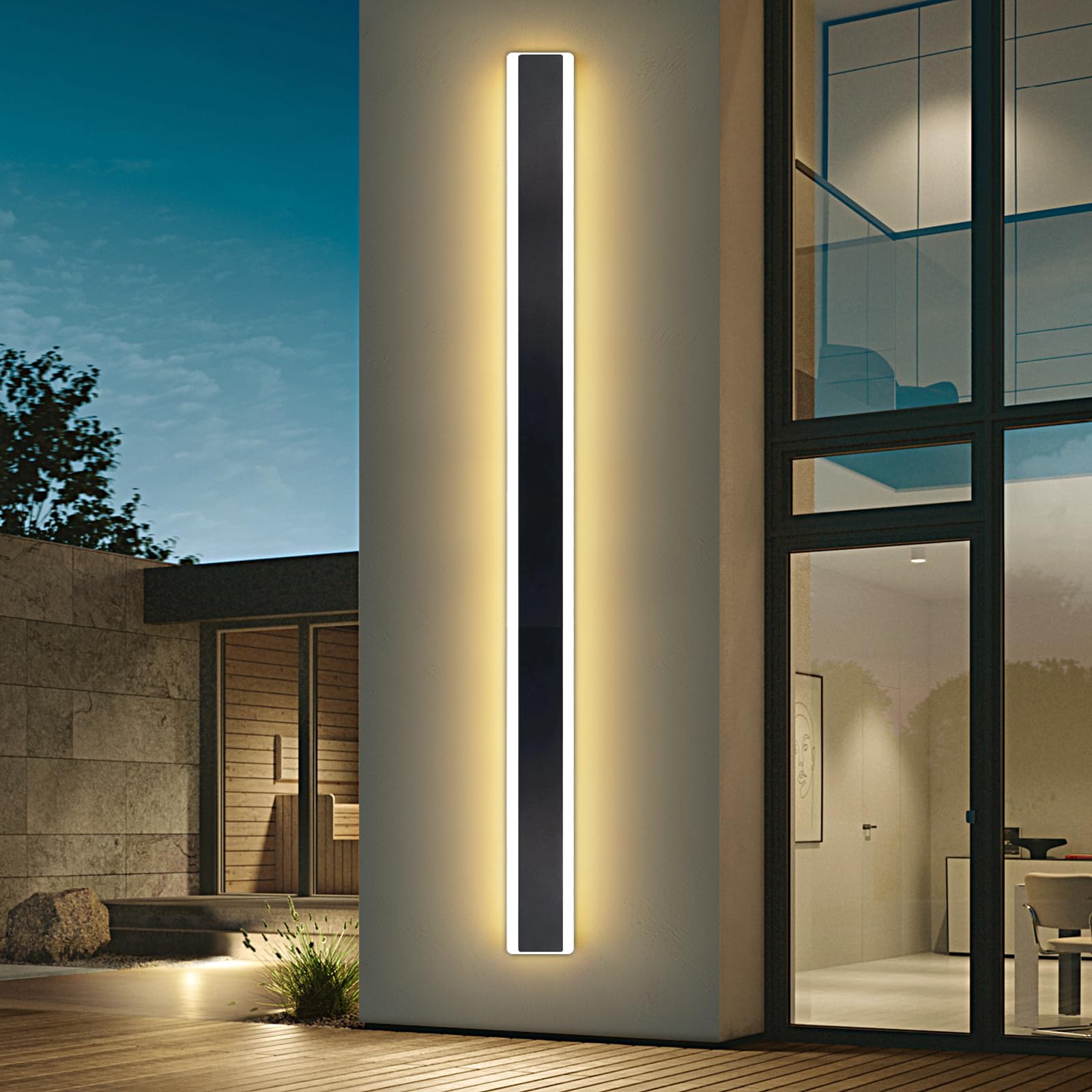 Daoseolo Outdoor LED Wall Sconce