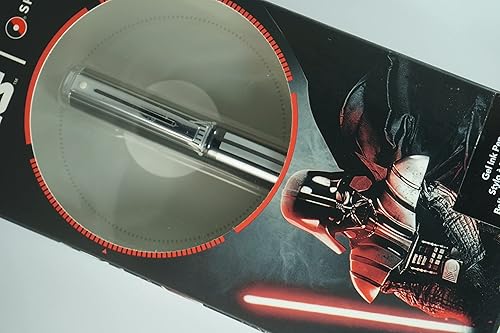 Sheaffer Star Wars Darth Vader con diseño temático de Darth Vader y detalles de personajes auténticos, detalles pulidos, punta media