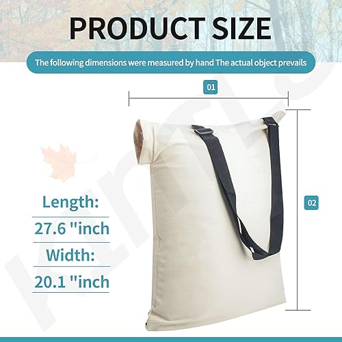 Miniatura 2 de Paquete de 2 bolsas de vacío de desechos para soplador 127-7040, bolsa de soplador de hojas compatible con Toro 108-8994, 137-2336, 125-0526, 51553,