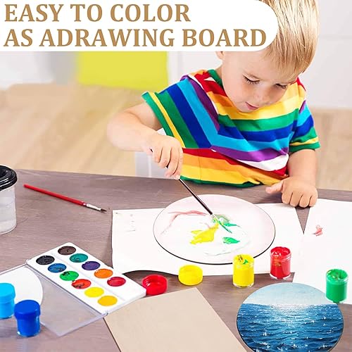 Miniatura 5 de Paquete de 12 hojas de tilo de 12 x 8 pulgadas, madera de tilo de 0.118 pulgadas para corte láser, tablero fino de madera contrachapada sin terminar