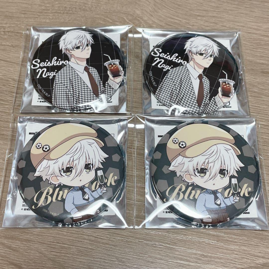 ブルーロックAnimax Cafe+ 凪誠士郎 缶バッジ