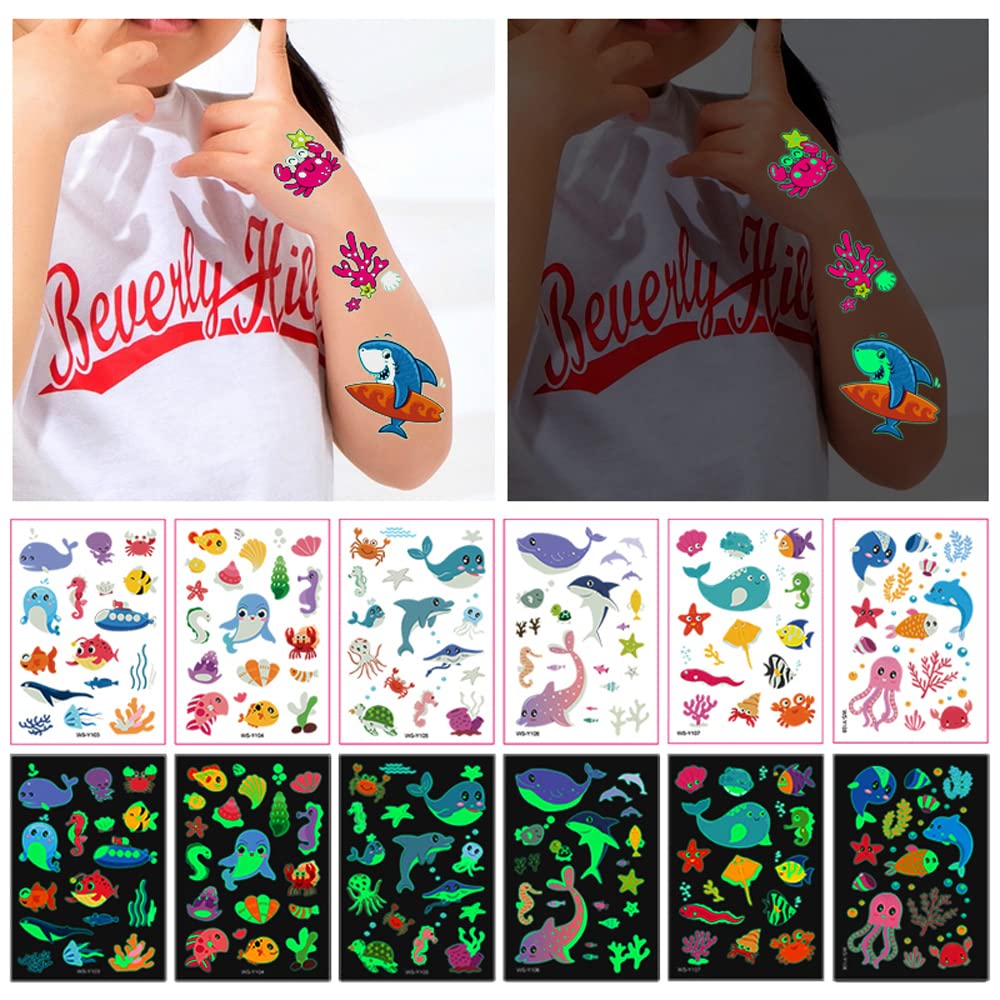Marine Animal Luminous Tattoos - Image 4