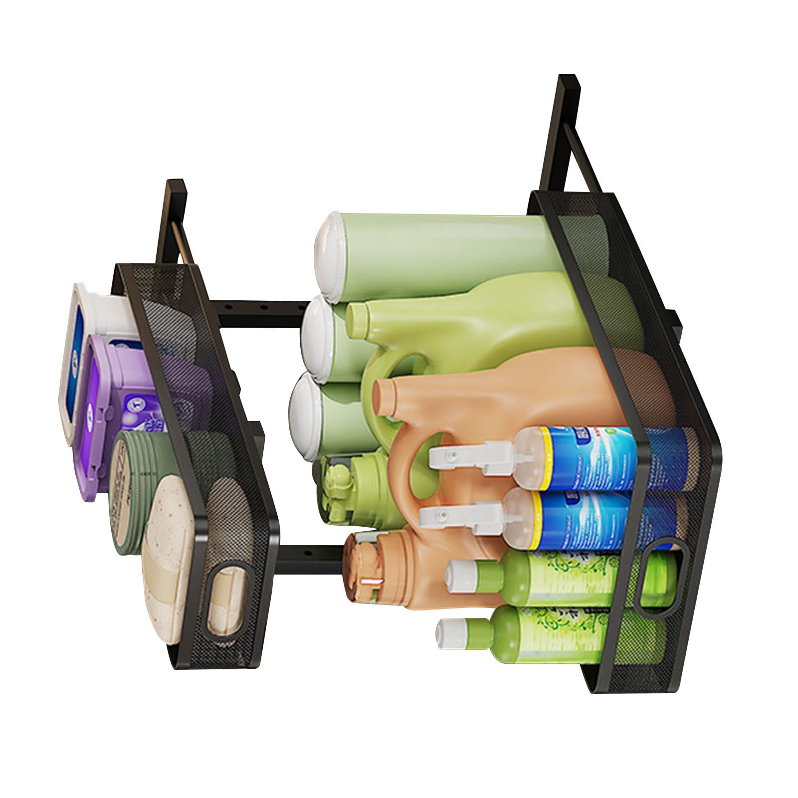 Étagère de rangement coulissante pour organiser le placard sous évier