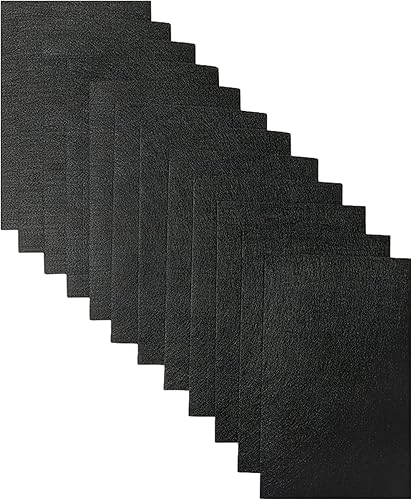 Miniatura 2 de Jtnohx Hojas de fieltro rígidas para manualidades, tela de fieltro de 0.079 pulgadas de grosor para manualidades, 12 cuadrados de fieltro de color