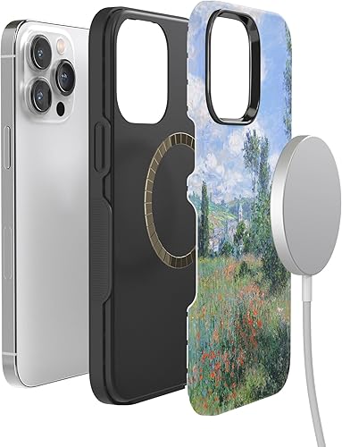 Vista 1587 de Casely - Funda para iPhone 14 Pro Max, Viva La Vida, Frida Kahlo Floral Collage, compatible con MagSafe 10 Frida Kahlo Viva La Vida Collage