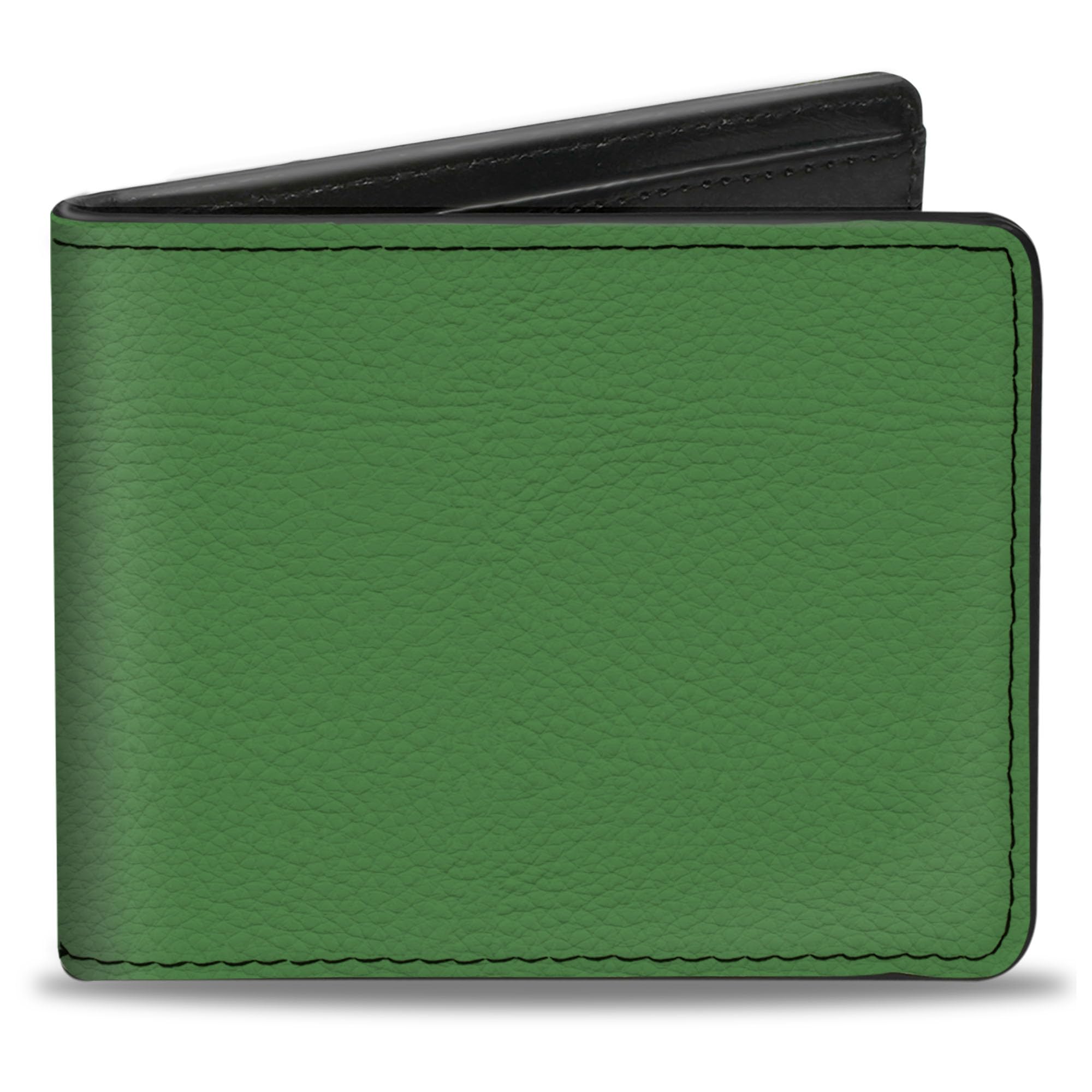 Buckle-Down Men's Wallet, Bifold, St Paddy Green, Vegan Leather, Multi, 4.0