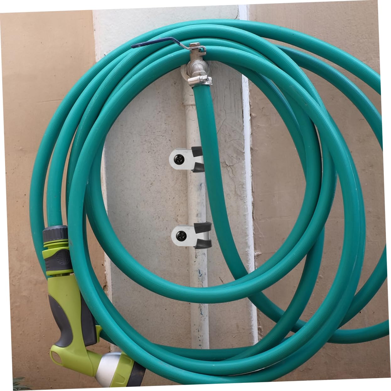 Veemoon 100 Pezzi Morsetti per Cavi in Acciaio Inossidabile Rivestimento Isolante, Design a Forma di R, Diametro Foro 6,3mm, per Uffici e Fabbriche, Fissaggio Sicuro e Installazione