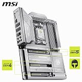 MSI MAG X870E TOMAHAWK MAX WIFI PZ Motherboard, ATX - Supports AMD Ryzen 9000/8000 / 7000 Processors, AM5 - DDR5 Memory Boost 8400+ MT/s (OC), PCIe 5.0 x16, M.2 Gen5, Wi-Fi 7, 5G LAN - 5