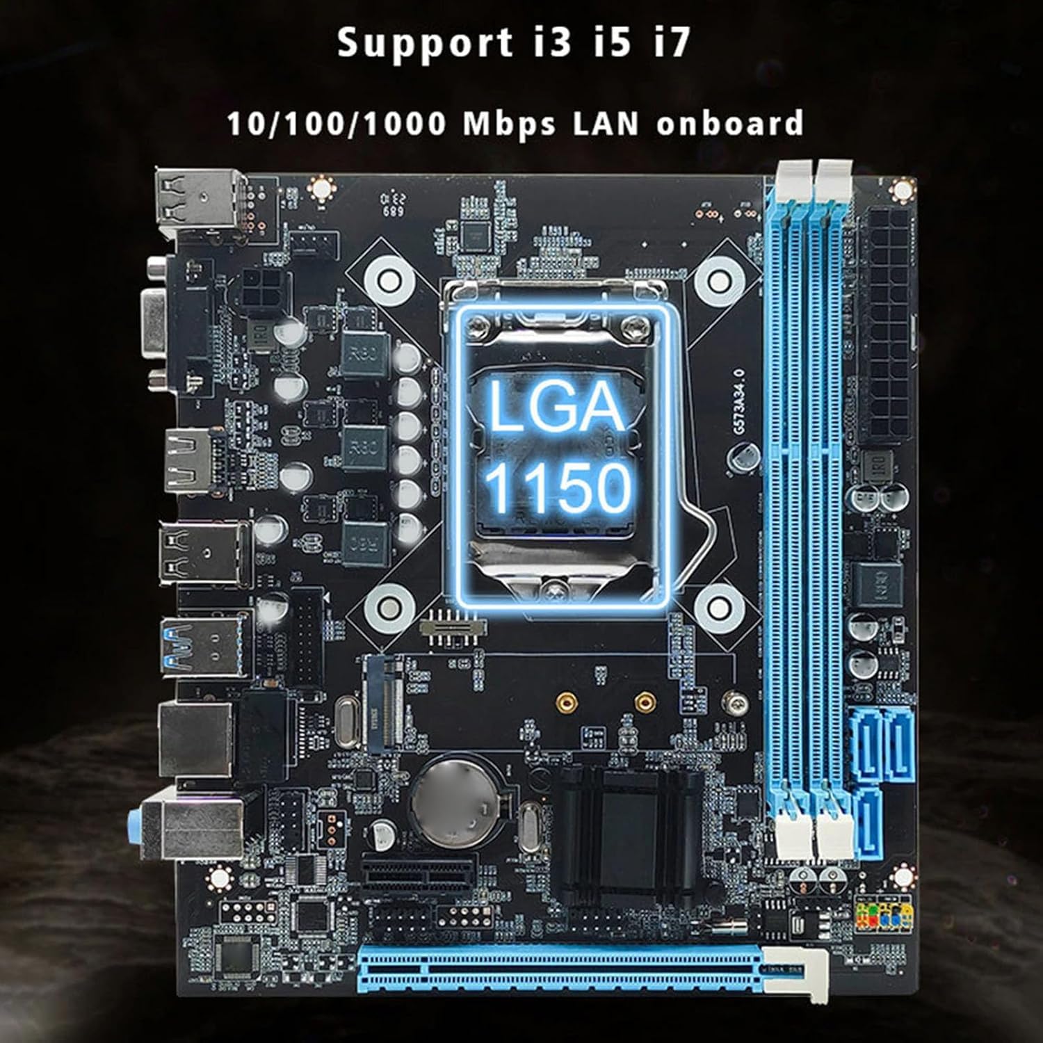 Cpu 1150 Micro Atx Motherboard GIGABYTE GA-H81M-S2PH LGA 1150