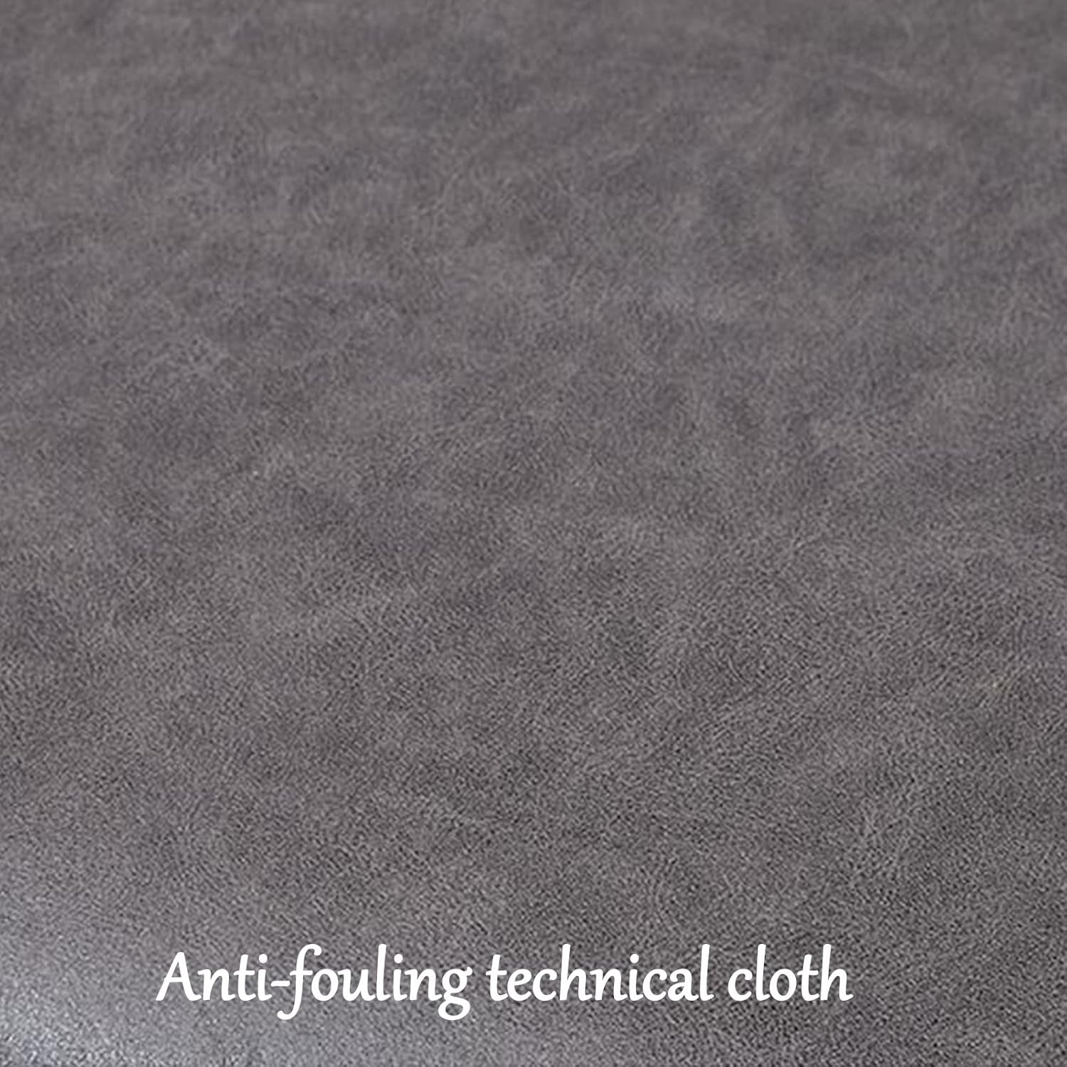 Rectangular Faux Leather Storage Pouf Ottoman Upholstered Footrest for Living Room Bedroom Entryway Hallway - Red 60x40x45cm (24x16x18inch)