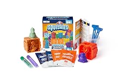 Elmer's Squishies - Kit de actividades para niños, kit de juguetes squishy para hacer tú mismo, crea 2 personajes misteriosos, kit de 12 piezas