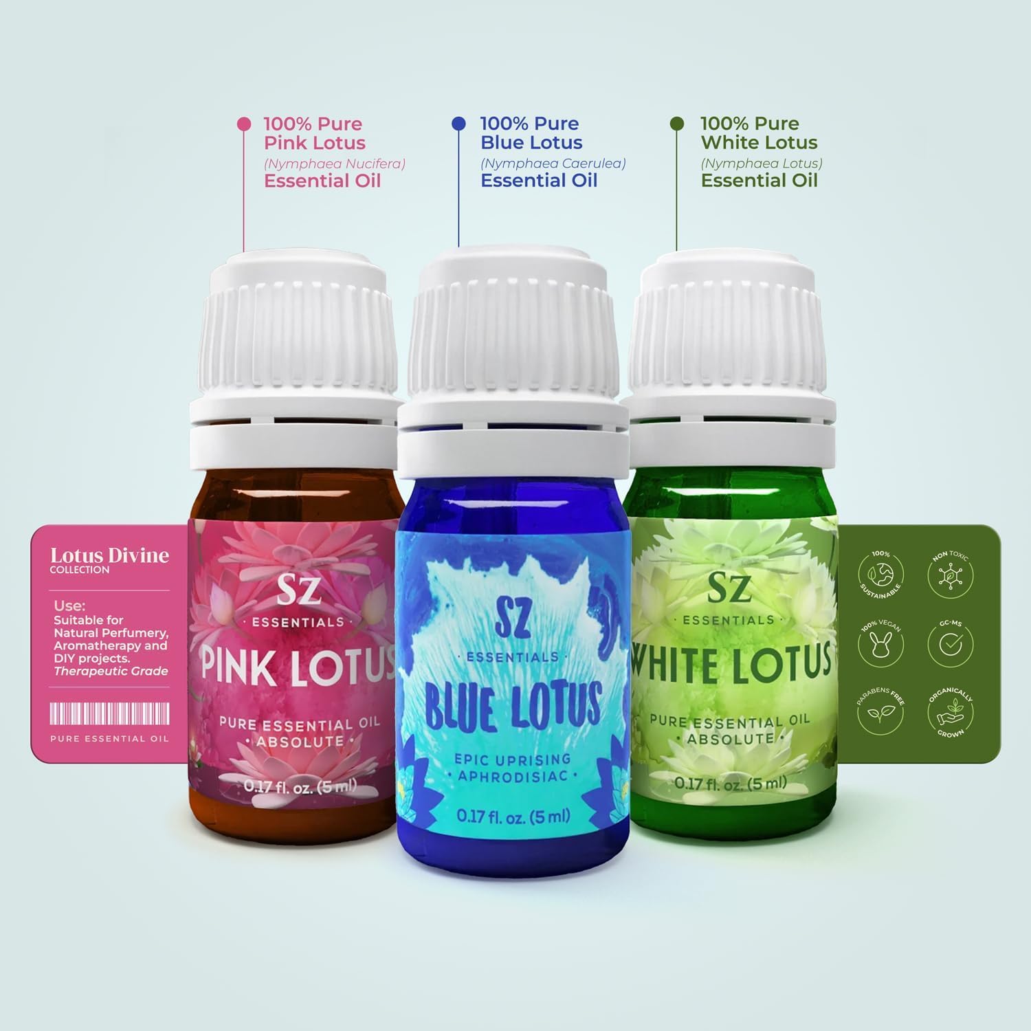Amazon.com: Sz Essentials - Lotus Divine Essential Oil Collection