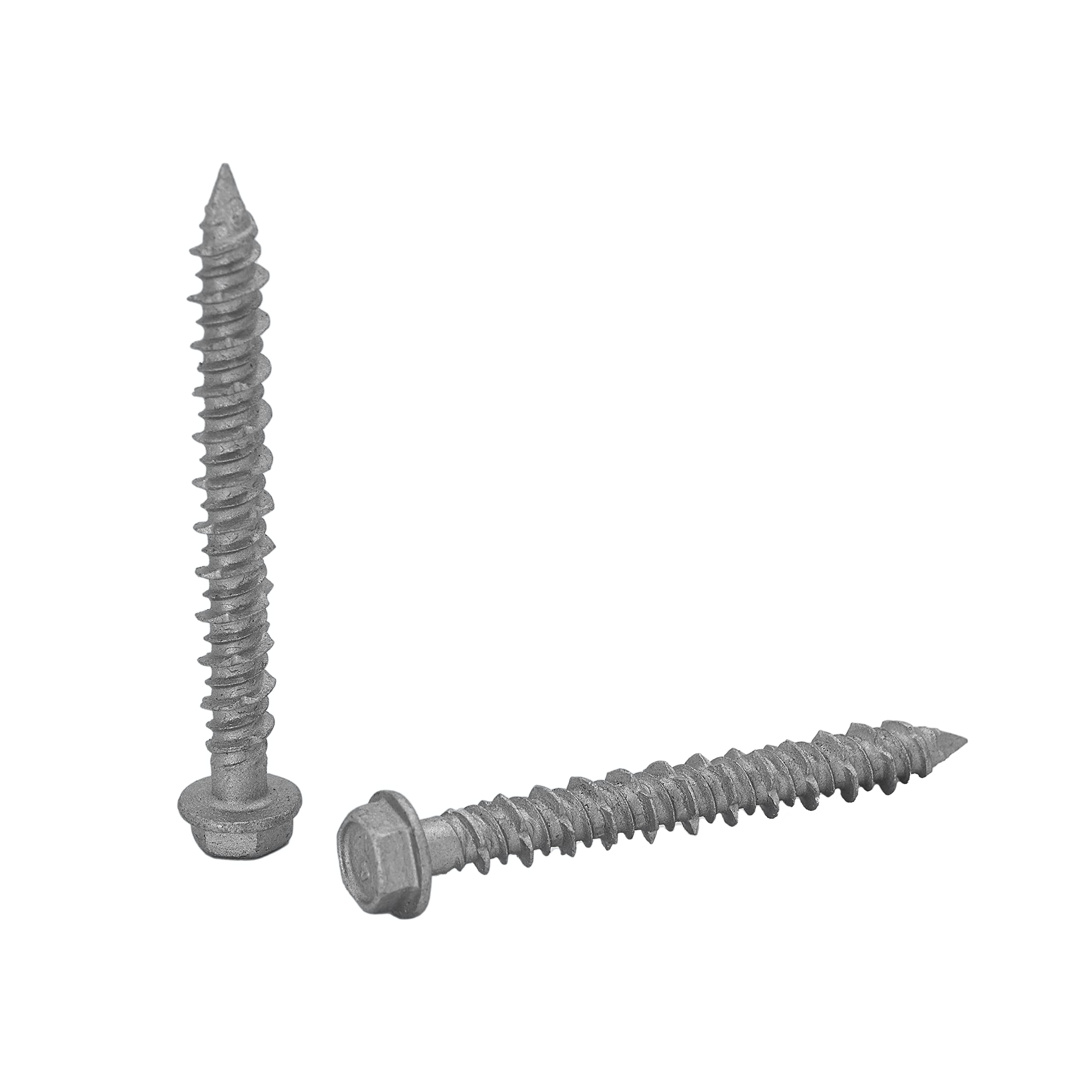 Snapklik.com : CONFAST 3/16" X 1-3/4" Concrete Screws 410 Stainless ...