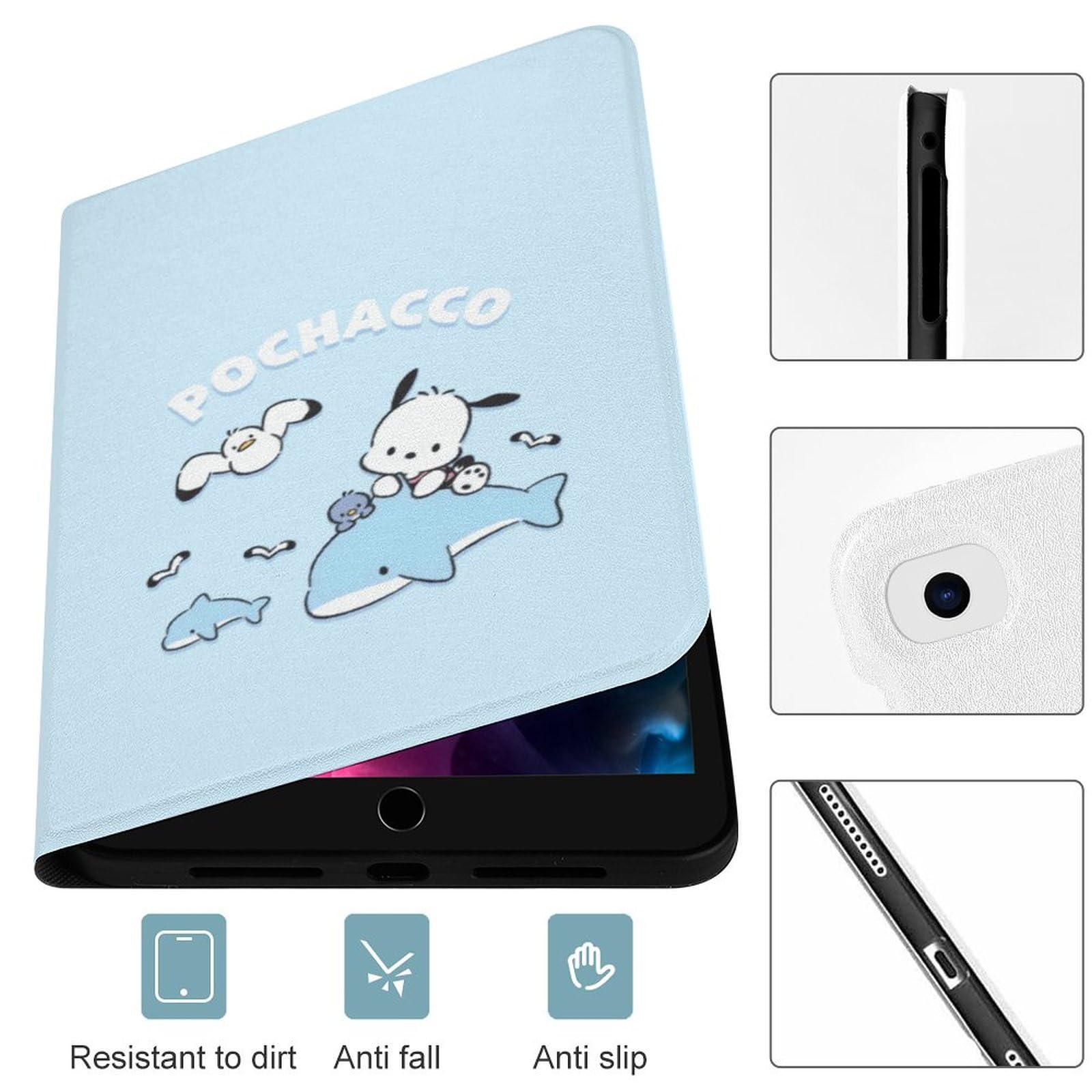 Amazon.co.jp: ポチャッコ iPad Mini 1 2 3 4 5 6 ケース タブレット