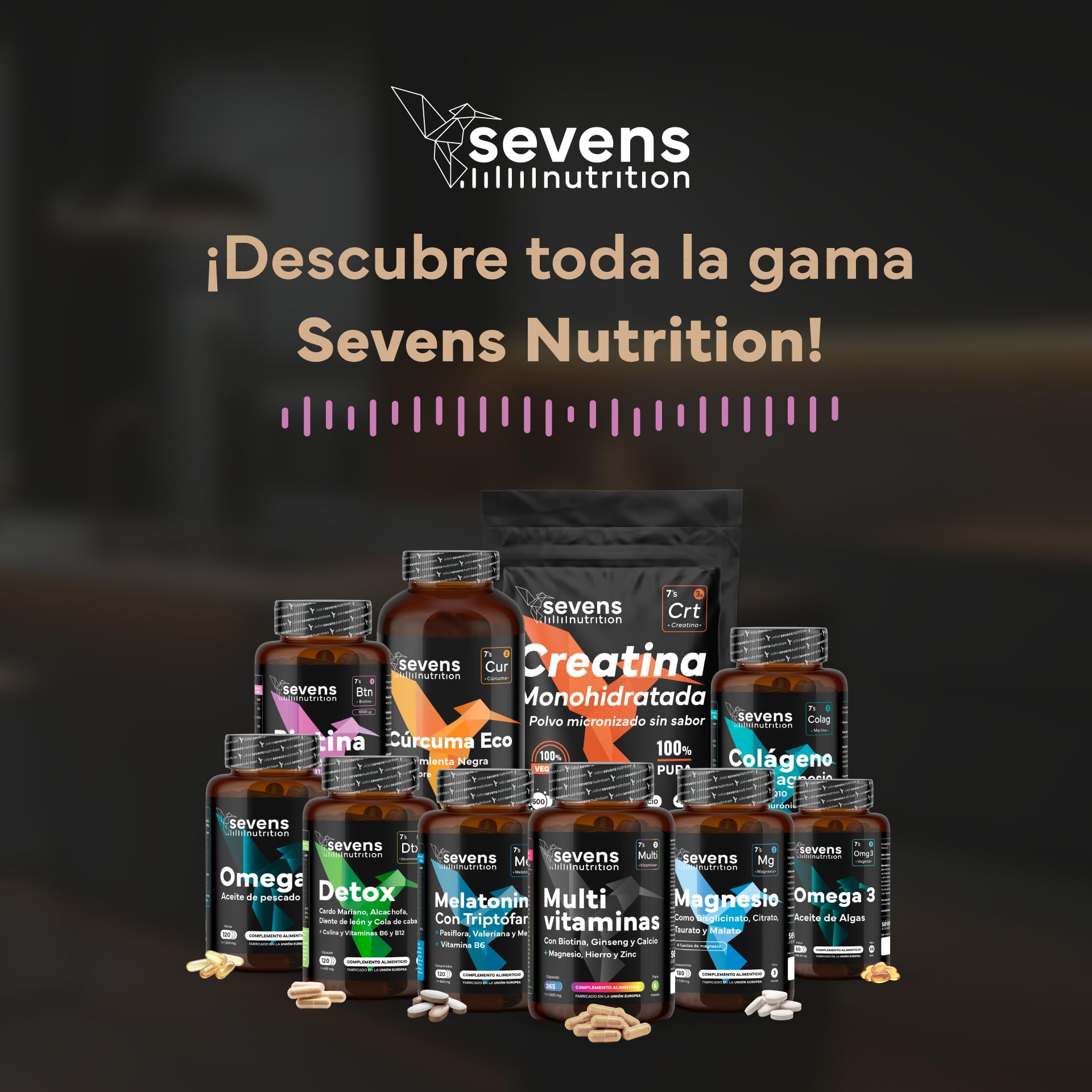 Biotina para Cabello + Colágeno con Magnesio + Omega 3 capsulas | Pack Regalo Belleza y Bienestar - Vitaminas para el Cabello, Piel y Uñas - Suplementos Alimenticios para Cuidado Integral