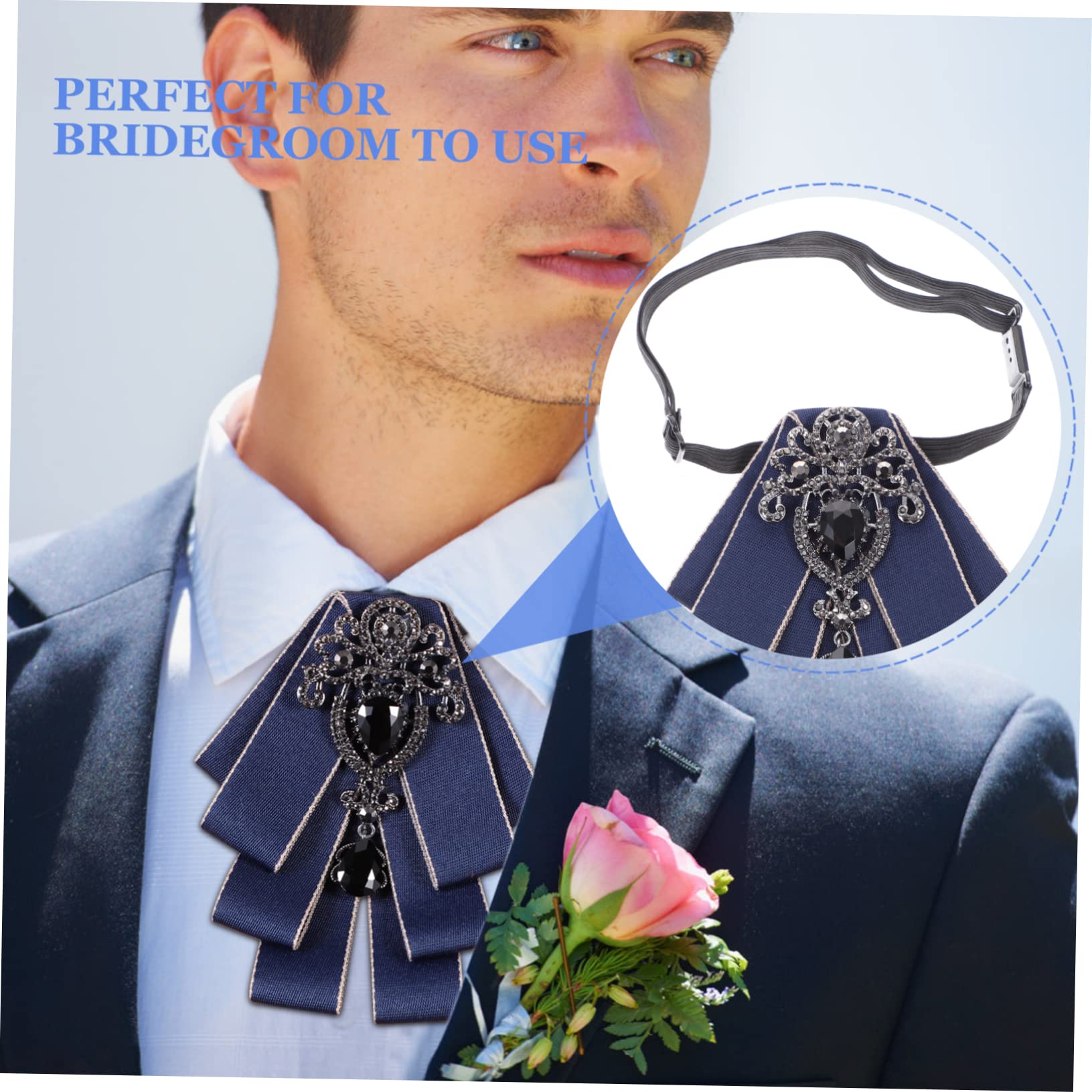 ifundom 5piezas Pajarita De Boda Para Hombre Adornos De Accesorio Elegante Traje De Novio Para y Sesiones De