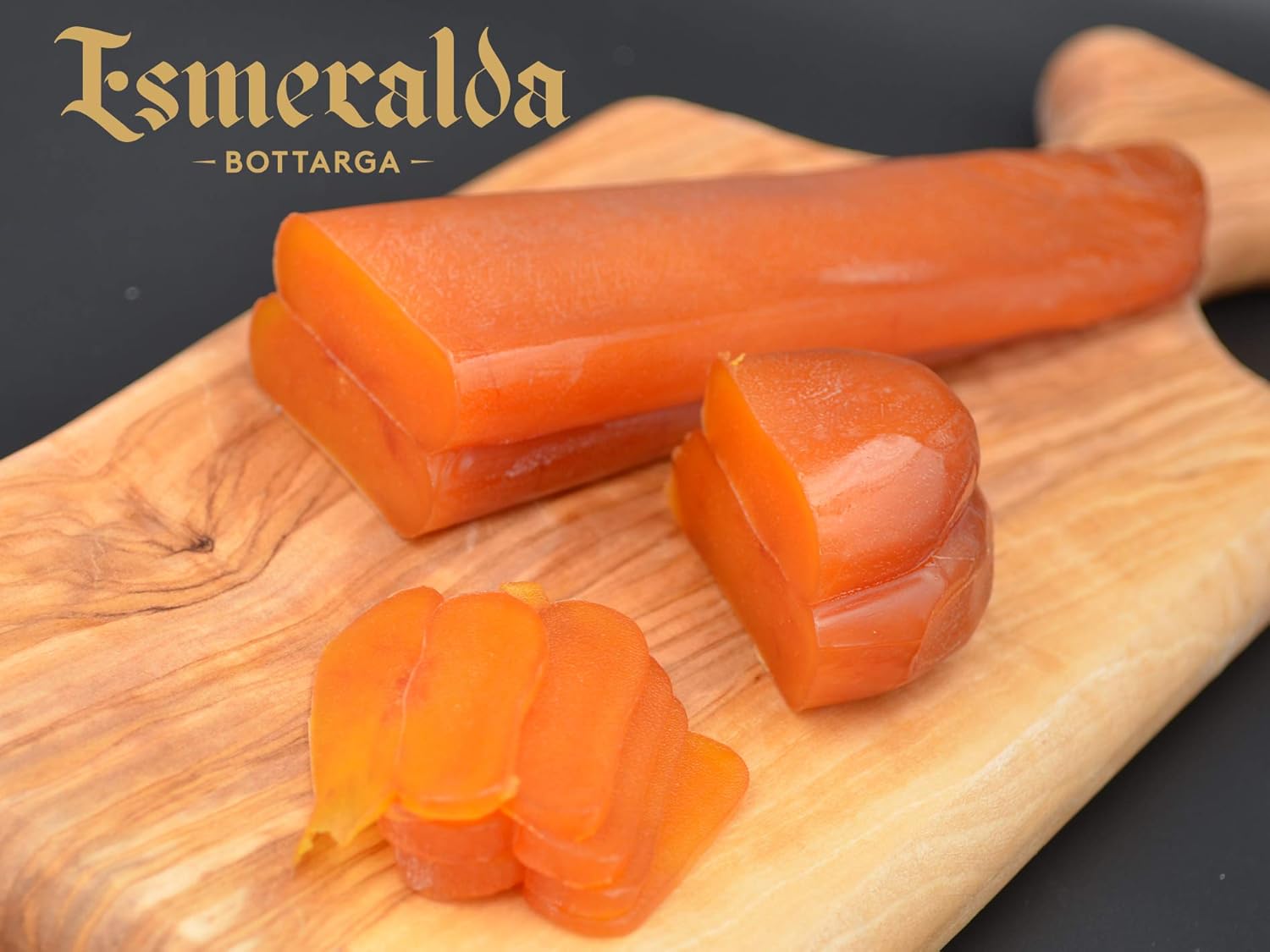 Bottarga Esmeralda - Caviar Of The Mediterranean - Dried Mullet Roe 319  42 oz Wild Caught from the Mediterranean Sea