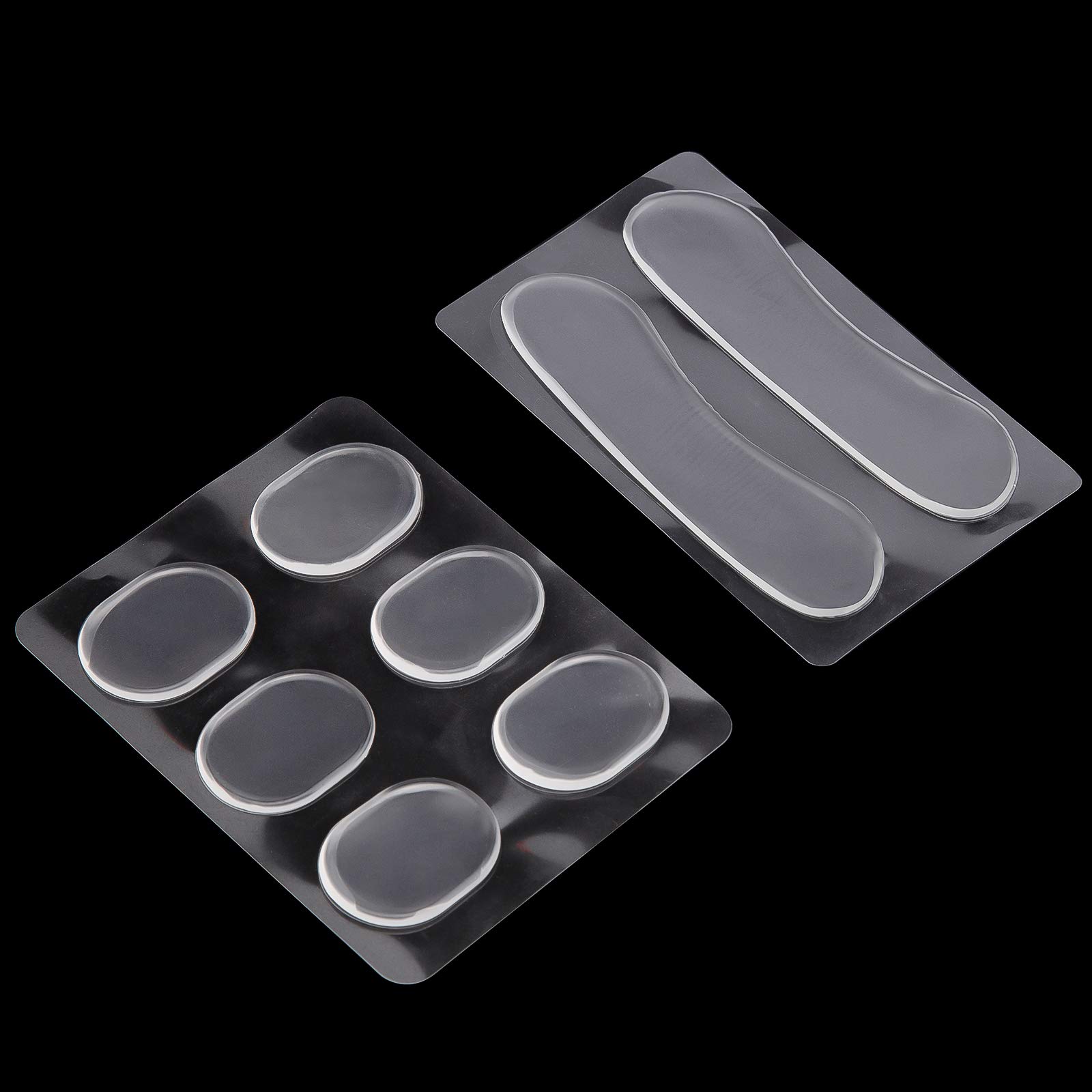 LUTER 10 Teilige Trommel Dämpfer Gele, Weiche, Klare Ovale und Lange Trommel Schall Dämpfer Schall Dämpfungs Pads Klangregelung für Trommelkopf Becken