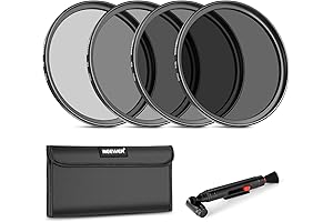 NEEWER 72mm Neutral Density Filter Kit with Filter Cleaning Pen and Carrying Pouch