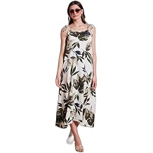 Lela Desenli Oversize Fit Ba lamal   p Ask l  Yuvarlak Yaka Midi Boy Elbise Bayan ELB SE 5869022